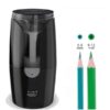 Portable Electric Pencil Sharpener Black-S